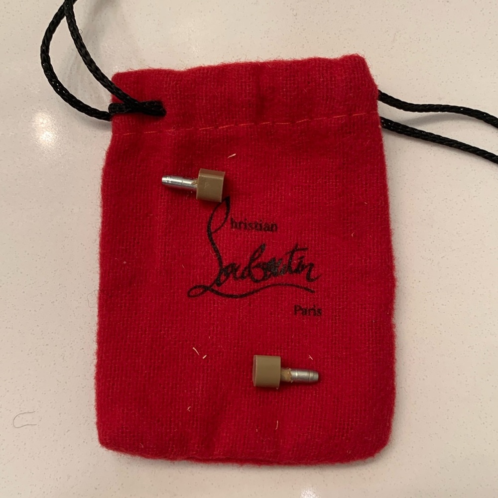 Authentic New Christian Louboutin Heel Tips